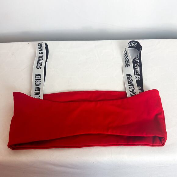 3 FOR $35! 📦 SPIRITUAL GANGSTER Skylar Frame Bra in Crimson Sz. S - Picture 3 of 4